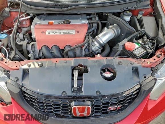 ✅ 2013 Honda Civic Si • VIN: 2HGFB6E5XDH708450 • Lot: 93877315. Listed on Copart with 110,312 mi. Free auction sales archive from the USA and detailed vehicle history report at DreamBid. Image 11.