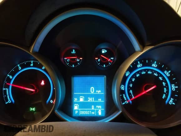 2012 Chevrolet Cruze ECO z VIN 1G1PJ5SCXC7172847, wystawiony jako IAAI lot #43376111 z przebiegiem 80 607 mil mil oraz . Historia ofert i sprzedaży dostępna na DreamBid. Obrazek 7.