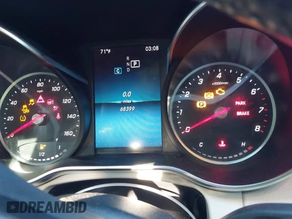 ✅ 2019 Mercedes-Benz C 300 • VIN: 55SWF8DB5KU311316 • Lot: 41650068. Listed on IAAI with 68,399 mi. Free auction sales archive from the USA and detailed vehicle history report at DreamBid. Image 7.