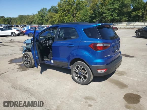 ✅ 2019 Ford EcoSport SES • VIN: MAJ6S3JL9KC293550 • Lot: 71491975. Wystawiony na Copart z przebiegiem 61 887 mil. Bezpłatny archiwum sprzedaży aukcyjnych z USA i szczegółowy raport historii pojazdu na DreamBid. Zdjęcie 2.
