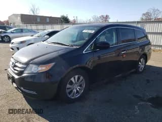 ✅ 2014 Honda Odyssey EX-L • VIN: 5FNRL5H69EB088348 • Lot: 91463135. Listed on Copart with 83,223 mi. Free auction sales archive from the USA and detailed vehicle history report at DreamBid. Image 1.