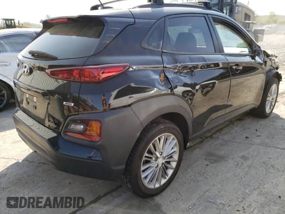 2019 Hyundai Kona SEL z VIN KM8K2CAA3KU367896, wystawiony jako Copart lot #51550513 z przebiegiem 53 170 mil mil oraz . Historia ofert i sprzedaży dostępna na DreamBid. Obrazek 3.