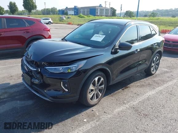 ✅ 2023 Ford Escape Platinum • VIN: 1FMCU9JA2PUB35881 • Lot: 42855613. Listed on IAAI with 28,607 mi. Free auction sales archive from the USA and detailed vehicle history report at DreamBid. Image 2.