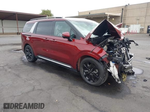 ✅ 2023 Kia Carnival SX Prestige • VIN: KNDNE5H33P6202308 • Лот: 43276592. Опубликован ранее на IAAI с пробегом Не указан. Бесплатный доступ к архиву аукционных продаж из США и подробный отчёт об истории автомобиля на DreamBid. Изображение 1.