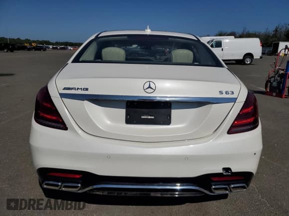 ✅ 2019 Mercedes-Benz S 63 AMG • VIN: WDDUG8JB3KA489914 • Lot: 81396535. Listed on Copart with Not provided. Free auction sales archive from the USA and detailed vehicle history report at DreamBid. Image 6.