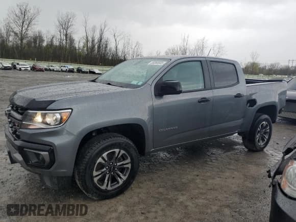 ✅ 2021 Chevrolet Colorado 4WD Z71 • VIN: 1GCGTDEN3M1273323 • Lot: 55360005. Listed on Copart with 52,679 mi. Free auction sales archive from the USA and detailed vehicle history report at DreamBid. Image 1.
