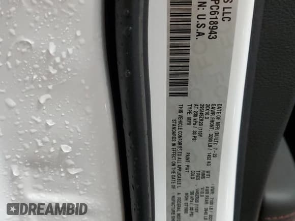 ✅ 2023 Dodge Durango R/T Plus • VIN: 1C4SDJCT6PC618943 • Lot: 91289415. Listed on Copart with 31,643 mi. Free auction sales archive from the USA and detailed vehicle history report at DreamBid. Image 14.