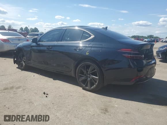 ✅ 2023 Genesis G70 2.0T • VIN: KMTG34TA4PU116050 • Lot: 71157865. Wystawiony na Copart z przebiegiem 33 697 mil. Bezpłatny archiwum sprzedaży aukcyjnych z USA i szczegółowy raport historii pojazdu na DreamBid. Zdjęcie 2.