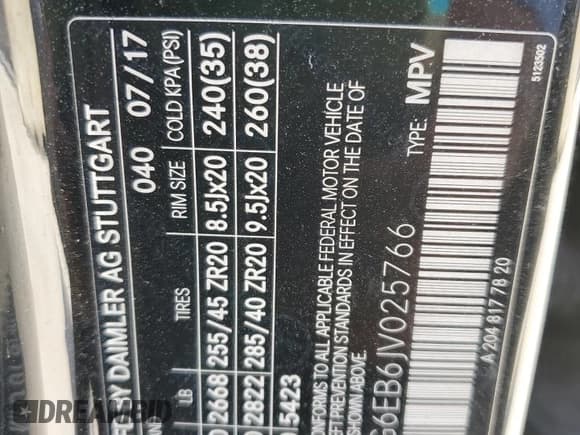 ✅ 2018 Mercedes-Benz GLC 43 AMG • VIN: WDC0G6EB6JV025766 • Lot: 81460745. Wystawiony na Copart z przebiegiem 136 054 mil. Bezpłatny archiwum sprzedaży aukcyjnych z USA i szczegółowy raport historii pojazdu na DreamBid. Zdjęcie 14.