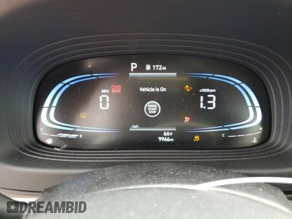 2024 Hyundai Venue SEL with VIN KMHRC8A32RU313087, listed as a Copart auction lot 67907254 with 9,966 mi miles and Salvage title. Bid and sale history available at DreamBid. Image 9.