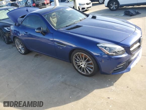 ✅ 2017 Mercedes-Benz SLC 43 AMG • VIN: WDDPK6GA3HF129391 • Lot: 74838464. Listed on Copart with Not provided. Free auction sales archive from the USA and detailed vehicle history report at DreamBid. Image 4.