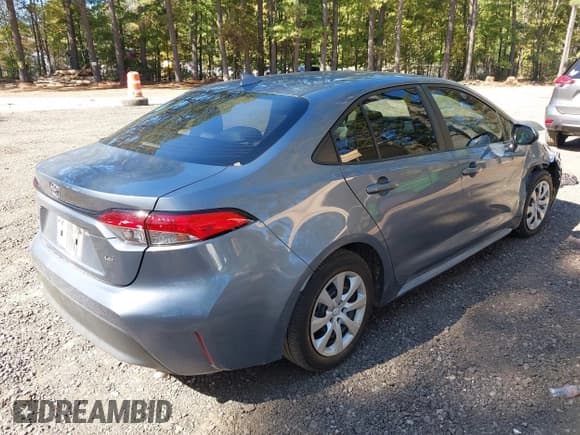 ✅ 2024 Toyota Corolla LE • VIN: 5YFB4MDE7RP192935 • Lot: 43482910. Listed on IAAI with 25,207 mi. Free auction sales archive from the USA and detailed vehicle history report at DreamBid. Image 4.