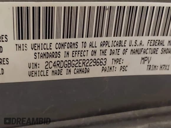 ✅ 2014 Dodge Grand Caravan SE 30th Anniversary • VIN: 2C4RDGBG2ER229663 • Лот: 43642553. Опубликован ранее на IAAI с пробегом 313 392 миль. Бесплатный доступ к архиву аукционных продаж из США и подробный отчёт об истории автомобиля на DreamBid. Изображение 9.