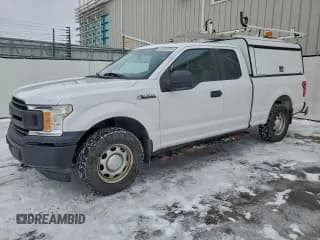 ✅ 2019 Ford F-150 XL • VIN: 1FTFX1E5XKKE86016 • Lot: 95086445. Listed on Copart with 59,968 mi. Free auction sales archive from the USA and detailed vehicle history report at DreamBid. Image 1.