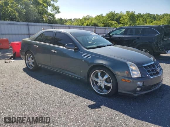 ✅ 2008 Cadillac STS RWD • VIN: 1G6DZ67A980172633 • Lot: 59227065. Listed on Copart with 186,288 mi. Free auction sales archive from the USA and detailed vehicle history report at DreamBid. Image 4.