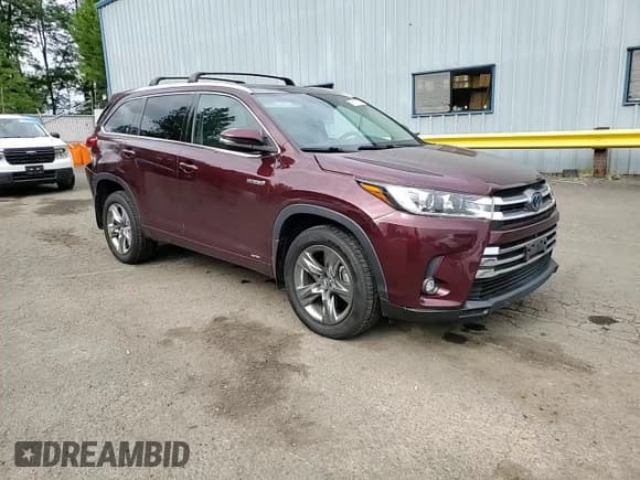 ✅ 2019 Toyota Highlander Hybrid Limited • VIN: 5TDDGRFH6KS071251 • Lot: 59811415. Listed on Copart with 91,847 mi. Free auction sales archive from the USA and detailed vehicle history report at DreamBid. Image 14.