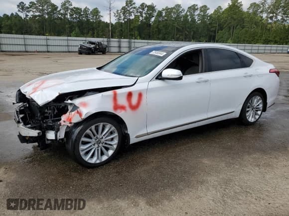 ✅ 2015 Hyundai Genesis 3.8L • VIN: KMHGN4JE7FU058072 • Lot: 72455544. Wystawiony na Copart z przebiegiem 91 664 mil. Bezpłatny archiwum sprzedaży aukcyjnych z USA i szczegółowy raport historii pojazdu na DreamBid. Zdjęcie 1.