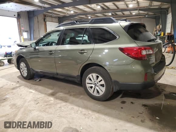 ✅ 2017 Subaru Outback Premium • VIN: 4S4BSADC5H3246884 • Лот: 46873525. Опубликован ранее на Copart с пробегом 46 005 миль. Бесплатный доступ к архиву аукционных продаж из США и подробный отчёт об истории автомобиля на DreamBid. Изображение 2.