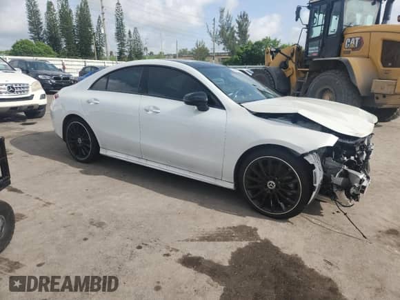 2022 Mercedes-Benz CLA 250 с VIN W1K5J4GB1NN313768, выставлен на аукционе Copart как лот 59884515 с пробегом 35 850 миль миль и На запчасти • Non repairable. История ставок и продаж доступна на DreamBid. Изображение 4.