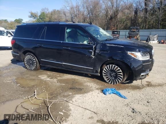 ✅ 2021 Lincoln Navigator Black Label • VIN: 5LMJJ3TT9MEL00758 • Лот: 87066494. Опубликован ранее на Copart с пробегом 103 136 миль. Бесплатный доступ к архиву аукционных продаж из США и подробный отчёт об истории автомобиля на DreamBid. Изображение 4.