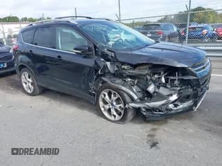 ✅ 2014 Ford Escape Titanium • VIN: 1FMCU0J93EUA54421 • Lot: 43374804. Wystawiony na IAAI z przebiegiem 130 039 mil. Bezpłatny archiwum sprzedaży aukcyjnych z USA i szczegółowy raport historii pojazdu na DreamBid. Zdjęcie 1.