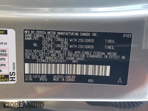 ✅ 2023 Lexus NX 350h Luxury • VIN: 2T2HKCEZ5PC013411 • Lot: 85705704. Wystawiony na Copart z przebiegiem 28 660 mil. Bezpłatny archiwum sprzedaży aukcyjnych z USA i szczegółowy raport historii pojazdu na DreamBid. Zdjęcie 13.