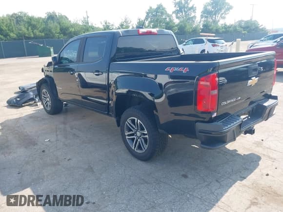 ✅ 2020 Chevrolet Colorado 4WD Work Truck • VIN: 1GCGTBEN2L1146369 • Lot: 42713349. Listed on IAAI with 137,791 mi. Free auction sales archive from the USA and detailed vehicle history report at DreamBid. Image 3.