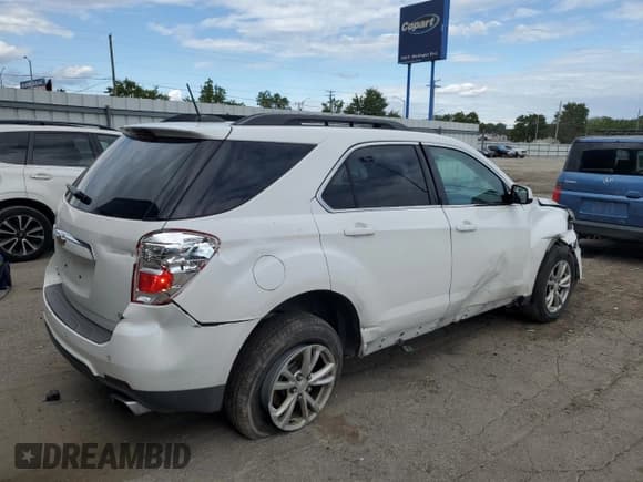 ✅ 2017 Chevrolet Equinox LT • VIN: 2GNFLFE31H6122626 • Лот: 70348315. Опубликован ранее на Copart с пробегом 99 086 миль. Бесплатный доступ к архиву аукционных продаж из США и подробный отчёт об истории автомобиля на DreamBid. Изображение 3.