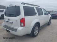 ✅ 2008 Nissan Pathfinder SE • VIN: 5N1AR18B28C627018 • Lot: 43448910. Listed on IAAI with 174,382 mi. Free auction sales archive from the USA and detailed vehicle history report at DreamBid. Image 4.