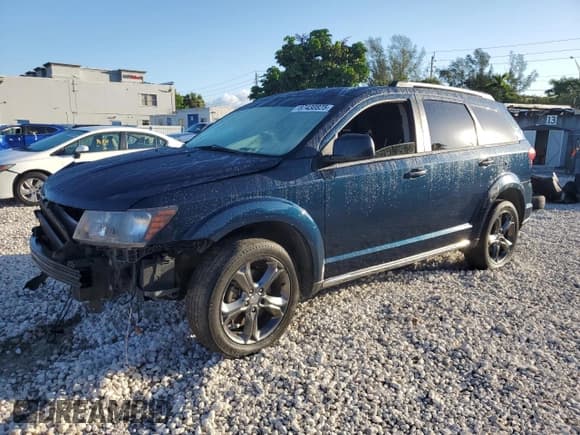 ✅ 2014 Dodge Journey Crossroad • VIN: 3C4PDCGB2ET276377 • Лот: 87430825. Опубликован ранее на Copart с пробегом 99 151 миль. Бесплатный доступ к архиву аукционных продаж из США и подробный отчёт об истории автомобиля на DreamBid. Изображение 1.