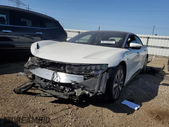 ✅ 2025 Lucid Air Touring • VIN: 50EA1TEA2SA006945 • Lot: 82162625. Wystawiony na Copart z przebiegiem 3 862 mil. Bezpłatny archiwum sprzedaży aukcyjnych z USA i szczegółowy raport historii pojazdu na DreamBid. Zdjęcie 1.