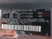 ✅ 2022 Lexus RX 450h • VIN: 2T2JGMDA7NC075586 • Lot: 42606238. Listed on IAAI with 39,423 mi. Free auction sales archive from the USA and detailed vehicle history report at DreamBid. Image 9.