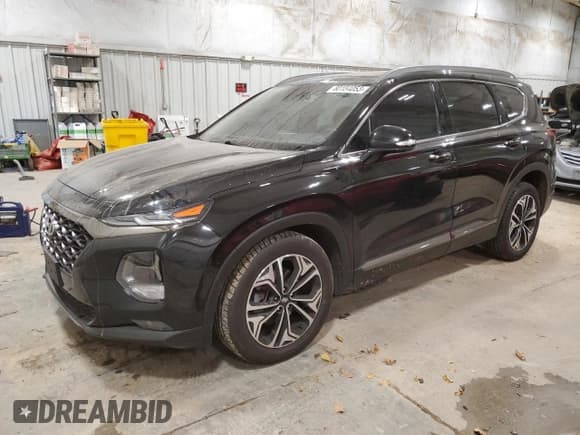 ✅ 2019 Hyundai Santa Fe Ultimate • VIN: 5NMS5CAA1KH057992 • Lot: 37349674. Wystawiony na Copart z przebiegiem 97 783 mil. Bezpłatny archiwum sprzedaży aukcyjnych z USA i szczegółowy raport historii pojazdu na DreamBid. Zdjęcie 1.