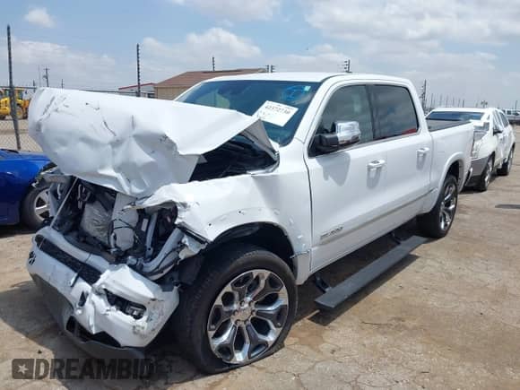 2024 Ram 1500 Limited с VIN 1C6SRFHTXRN208717, выставлен на аукционе IAAI как лот 42372730 с пробегом 5 872 миль миль и . История ставок и продаж доступна на DreamBid. Изображение 2.