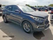 ✅ 2017 Hyundai Santa Fe 2.4L • VIN: 5NMZT3LB6HH004353 • Lot: 70700605. Listed on Copart with 136,776 mi. Free auction sales archive from the USA and detailed vehicle history report at DreamBid. Image 4.