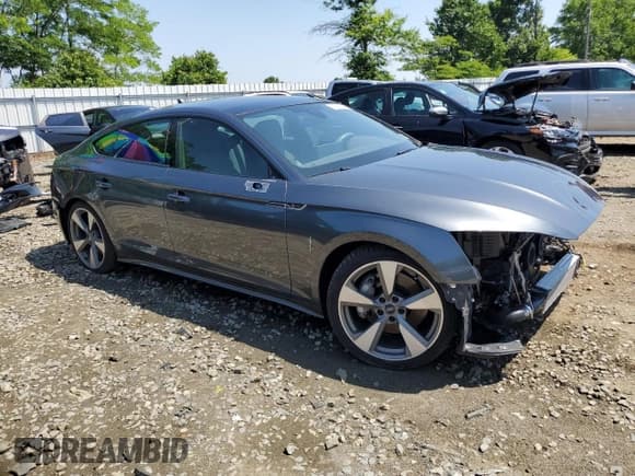 ✅ 2021 Audi A5 Sportback S line Premium Plus • VIN: WAUFACF54MA019238 • Лот: 59751955. Опубликован ранее на Copart с пробегом 7 222 миль. Бесплатный доступ к архиву аукционных продаж из США и подробный отчёт об истории автомобиля на DreamBid. Изображение 4.