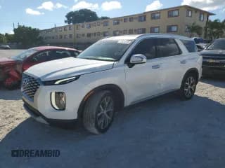 ✅ 2021 Hyundai Palisade SEL • VIN: KM8R44HE3MU232086 • Лот: 89683535. Опубликован ранее на Copart с пробегом 73 597 миль. Бесплатный доступ к архиву аукционных продаж из США и подробный отчёт об истории автомобиля на DreamBid. Изображение 1.