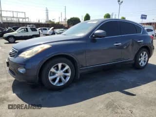 ✅ 2010 Infiniti EX • VIN: JN1AJ0HPXAM702262 • Lot: 58598515. Listed on Copart with 88,859 mi. Free auction sales archive from the USA and detailed vehicle history report at DreamBid. Image 1.
