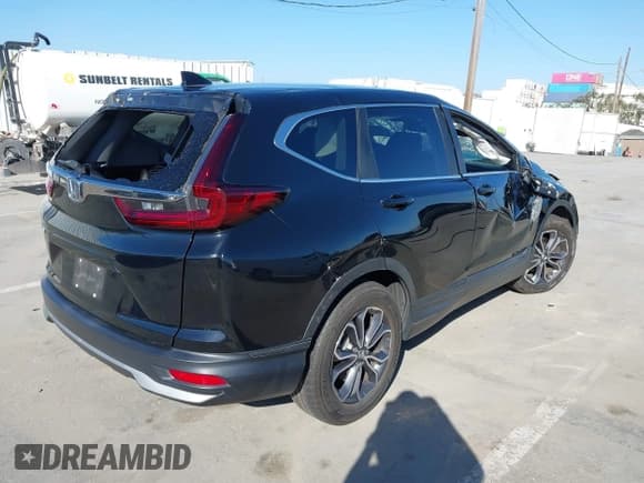 ✅ 2021 Honda CR-V EX • VIN: 5J6RW1H54ML008502 • Lot: 43390131. Listed on IAAI with Not provided. Free auction sales archive from the USA and detailed vehicle history report at DreamBid. Image 4.