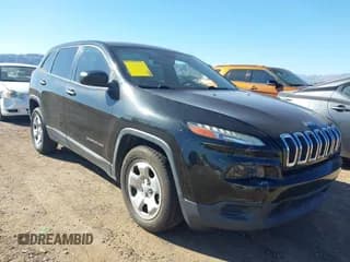 ✅ 2016 Jeep Cherokee Sport • VIN: 1C4PJLAB8GW376921 • Lot: 43200301. Listed on IAAI with 166,274 mi. Free auction sales archive from the USA and detailed vehicle history report at DreamBid. Image 1.