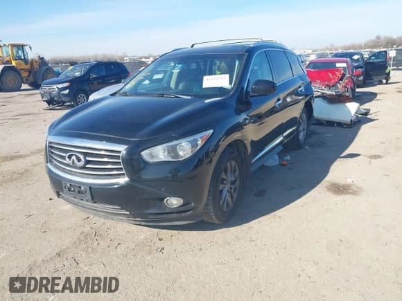 ✅ 2015 Infiniti QX60 • VIN: 5N1AL0MM7FC556043 • Lot: 41134765. Listed on IAAI with 144,311 mi. Free auction sales archive from the USA and detailed vehicle history report at DreamBid. Image 2.
