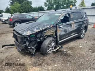 2019 Hyundai Santa Fe Ultimate with VIN 5NMS5CAD6KH086799, listed as a Copart auction lot 64751635 with 57,802 mi miles and Salvage title. Bid and sale history available at DreamBid. Image 1.