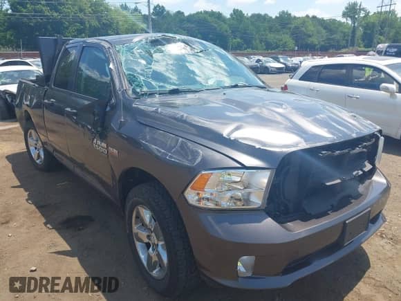 2019 Ram 1500 Tradesman with VIN 1C6RR7FT7KS541259, listed as a IAAI auction lot 42593901 with 90,476 mi miles and . Bid and sale history available at DreamBid. Image 17.