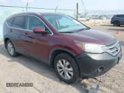✅ 2013 Honda CR-V EX-L • VIN: 5J6RM4H71DL040817 • Lot: 43175614. Listed on IAAI with 153,101 mi. Free auction sales archive from the USA and detailed vehicle history report at DreamBid. Image 1.