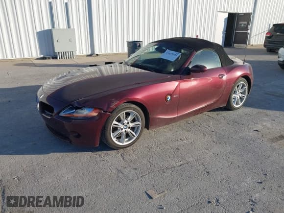 ✅ 2003 BMW Z4 3.0i • VIN: 4USBT53463LU05045 • Lot: 43638383. Listed on IAAI with 182,168 mi. Free auction sales archive from the USA and detailed vehicle history report at DreamBid. Image 2.
