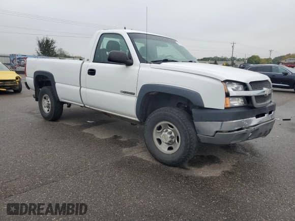 ✅ 2003 Chevrolet Silverado 2500HD Work Truck • VIN: 1GCHK24U53E371443 • Lot: 82538005. Wystawiony na Copart z przebiegiem 189 003 mil. Bezpłatny archiwum sprzedaży aukcyjnych z USA i szczegółowy raport historii pojazdu na DreamBid. Zdjęcie 4.