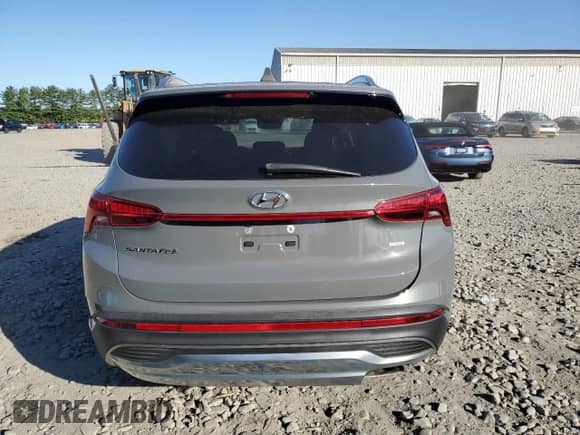 2022 Hyundai Santa Fe XRT with VIN 5NMS6DAJ6NH402330, listed as a Copart auction lot 69070285 with 34,094 mi miles and Salvage title. Bid and sale history available at DreamBid. Image 6.
