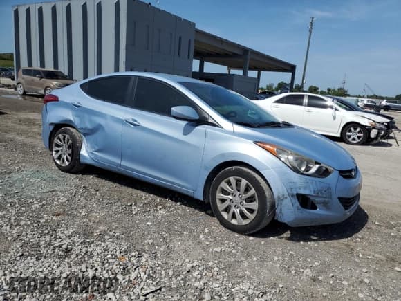 ✅ 2012 Hyundai Elantra GLS • VIN: KMHDH4AE4CU314576 • Lot: 70525245. Listed on Copart with 143,823 mi. Free auction sales archive from the USA and detailed vehicle history report at DreamBid. Image 4.