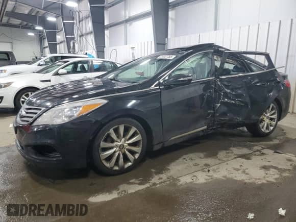 2012 Hyundai Azera с VIN KMHFH4JG7CA141924, выставлен на аукционе Copart как лот 41447785 с пробегом 111 936 миль миль и Списание • Salvage title. История ставок и продаж доступна на DreamBid. Изображение 1.