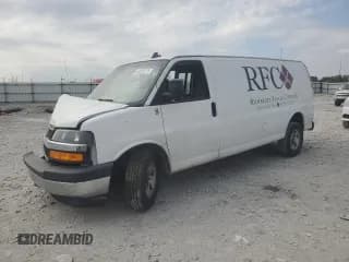 ✅ 2019 Chevrolet Express Cargo • VIN: 1GCZGHFG4K1171661 • Lot: 82520315. Listed on Copart with Not provided. Free auction sales archive from the USA and detailed vehicle history report at DreamBid. Image 1.
